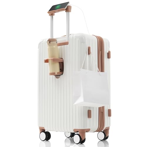 [Suwopmvy] X[cP[X S M L TCY Xgbp[tLX^[ USB[d|[g X}zX^h hNz_[ TSAbN yʃL[obO (Ivory, M)