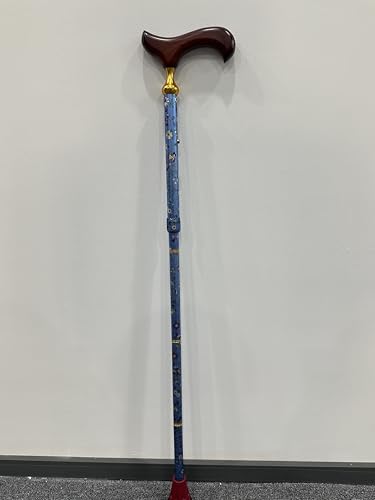 REHAND 杖 女性用 - 折りたたみ杖 軽量 (ジャカランダ)