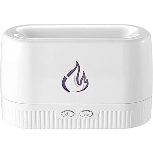Difusor de Aromas Umidificador Efeito Chama Elétrico Ultrassônico...