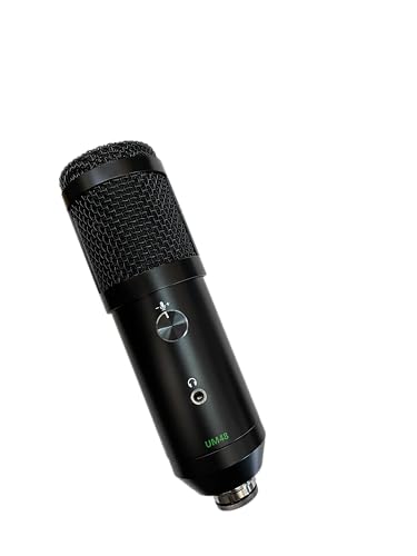 Tone weal UM48 USBコンデンサーマイク - ストリーミング、ポッドキャスティング、会議、ゲーム、48kHz、カーディオイド、PC/MAC/iOS/Android用のプロフェッショナルオーディオ