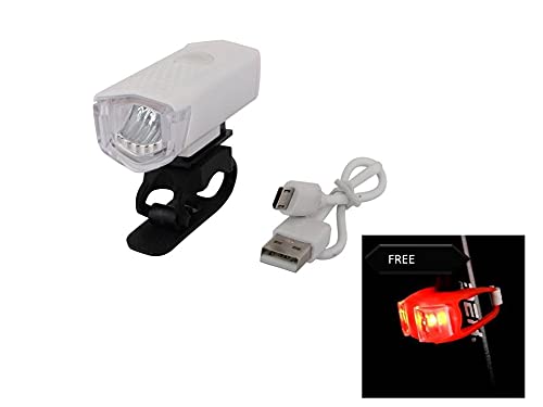 See full amazon price history chart for Dark Horse® Bicycle USB Rechargeable LED Headlight with 3 Modes 300 LM Cycling Light Flashlight,Compact in Size with Free Red Silicon 2 LED 3 Mode Light (White) Dark Horse® Bicycle USB Rechargeable LED Headlight with 3 Modes 300 LM Cycling Light Flashlight,Compact in Size with Free Red Silicon 2 LED 3 Mode Light (White) (B095KD4P9L) Amazon Price History, Amazon Price Tracker