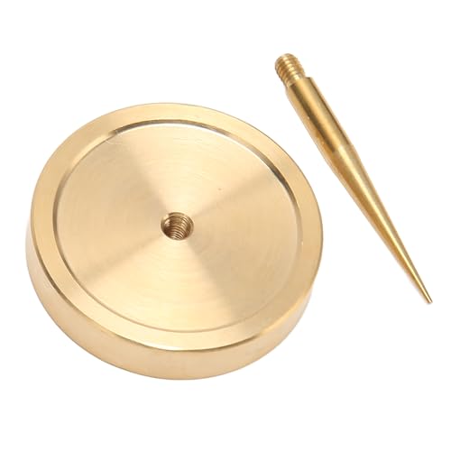 RASTKY Soporte de Sujeción para Gallo de Equilibrio: Soporte de Rueda de Equilibrio de Reloj de Cobre para Reparaciones, Enderezamiento de Torceduras y Fácil CalibraciónRelojeros
