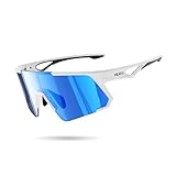 Meayll Gafas de Ciclismo Hombre Mujer, Azul
