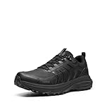 NORTIV 8 Men's Waterproof Hiking Shoes Non-Slip Lightweight for Walking Comfort Outdoor Trekking Camping Climbing Daily Fashion Sneakers Armadillo FieldLite,Size 7.5,All Black,SNHI26001M