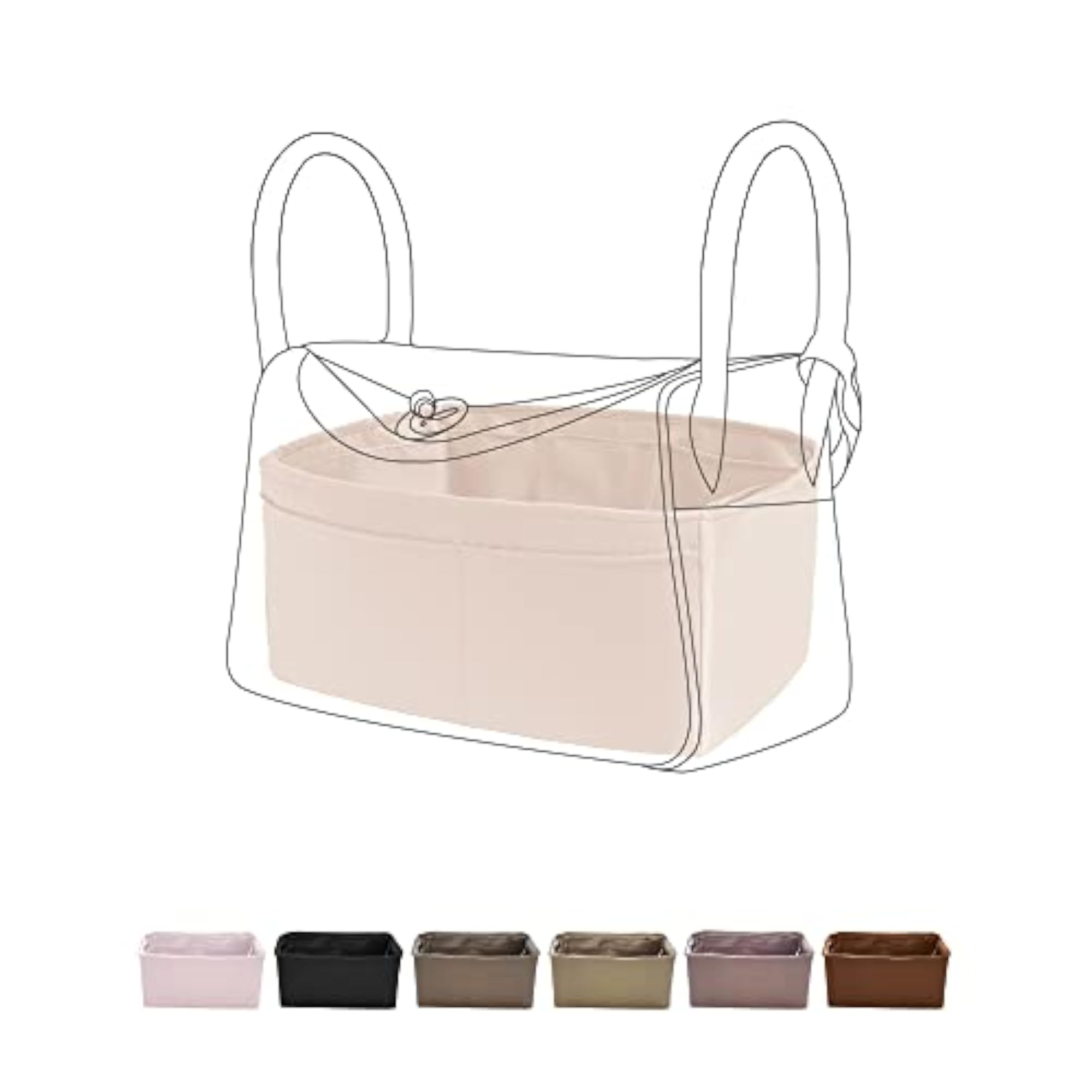 Purse Organizer Insert, Silky Handbag & Tote Organizer