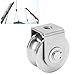 MUNEFE U Groove Pulley Block, Stainless Steel Pulley Roller, Heavy Duty Grooved Wheel for Sliding Gate, Industrial Machines, Inverted Track