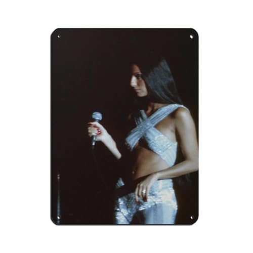 Xue'er Rock Music Retro Poster Metal Tin Sign Chic Art Retro Iron Painting Bar People Cave Cafe Family Garage Poster Wall Decoration 12x16inch(30x40cm)