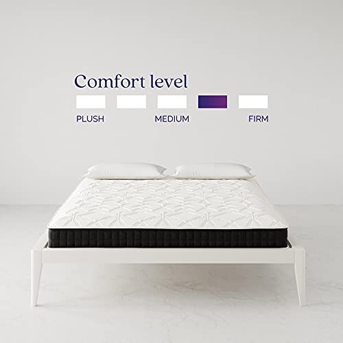 Signature Sleep Contour Comfort 8-Inch Reversible Tight-Top Mattress, Medium-Firm, Independently Encased Coils, Bed-In-A-Box, Full #TOP4