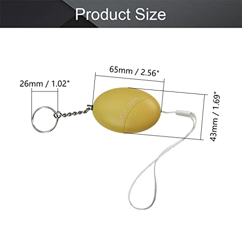 Image of Othmro Safe Sound Personal Alarm 4 Pack 120DB Personal Security Alarm Keychain, Emergency Safety Alarm for Women, Men, Children, Elderly Yellow