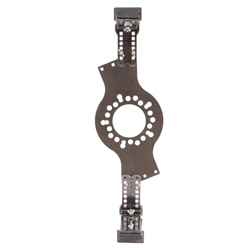 ALMULOO Wheel Fitment Tool Fit 14 to 22 in Wheel Diameters and 7 to 17 in Wheel Widths Wheel 5-Lug Wheel Bolt Pattern Offset Measuring Tool Steel Powder Coated Raw