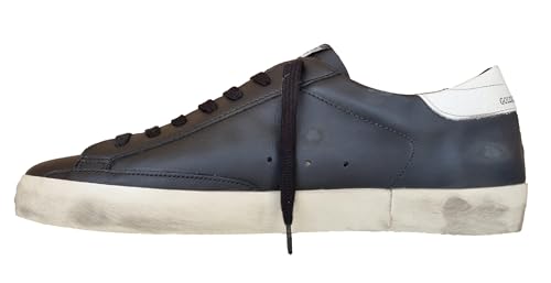 Miniatura 7 de Golden Goose Zapatillas Deportivas Para Hombre Vintage Superstar Gmf00101.F000321.80203, Color Negro Negro Size: 45 Eu