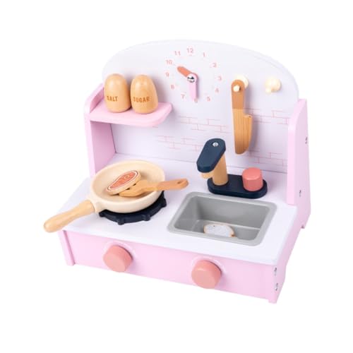 Cuisine jouet pour tout-petits et plaque de cuisson éducative interactive