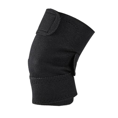 SHERCHPRY 1Pair Adjustable Knee Pad with Patella Support Self Heating Sports Brace for Running Weightlifting Outdoor Activities Comfortable Sweat Absorbent Material present