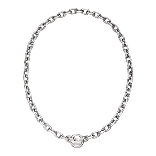 Emporio Armani Men's Stainless Steel ID Necklace (Model: EGS3235040)2