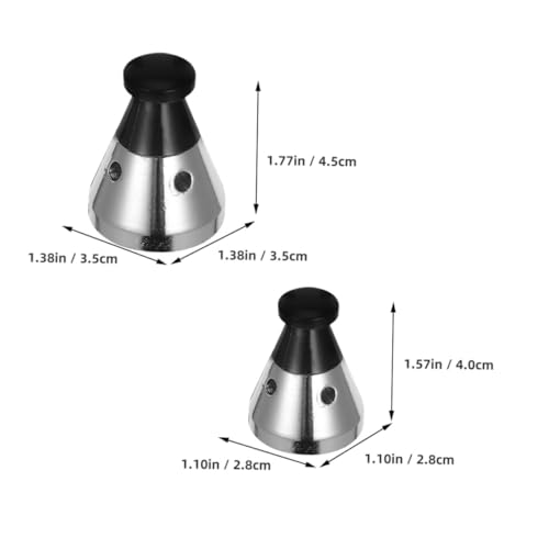 Accesorios de reemplazo para olla a presión 4 piezas válvulas de liberación de vapor con válvulas de seguridad pequeñas y grandes para partes de olla a presión miniatura 2