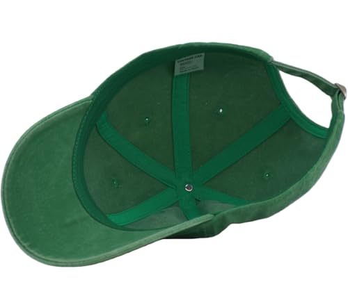 Image of TSSGBL Vintage Cotton Washed Baseball Cap S to XXL Unstructured Low Profile Adjustable Distressed Dad Hat for Men Women