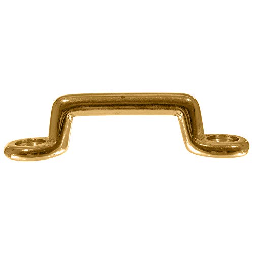 West Coast Paracord Brass Footman Loop – Straps and Cord – Covers, Tarps, Canopies (2 Pack) - Thumbnail 2