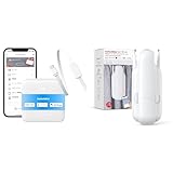 【セット買い】SwitchBot スマートリモコン カーテン 第3世代 自動開閉 スイッチボット - Alexa 遠隔操作 U型/角型レールに対応（カーテン2個＋ハブミニMatter対応1個）