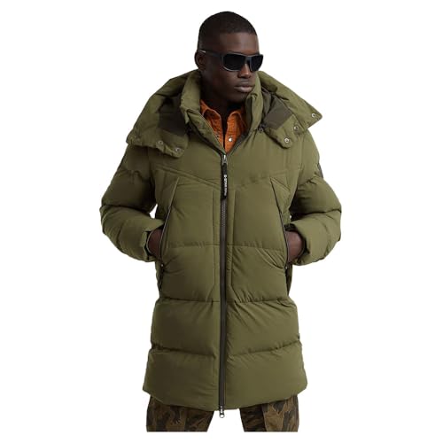 G-Star Para Hombre G- Whistler Padded Hooded Parka 2.0, Verde Shadow Olive D25347-D518-B230 , S G-Star Para Hombre G- Whistler Padded Hooded Parka 2.0, Verde Shadow Olive D25347-D518-B230 , S