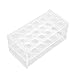Acouto Clear Acrylic Test Tube Rack Acrylic Test Tube Rack 17mm 18 Holes Transparent Centrifuge 10ml 15ml Holder Industrial & Scientific &
