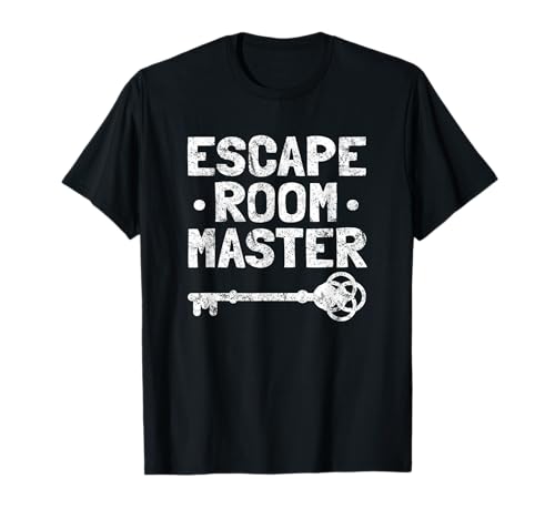 Escape Room Gift T Shirt Vintage Escape Room Master