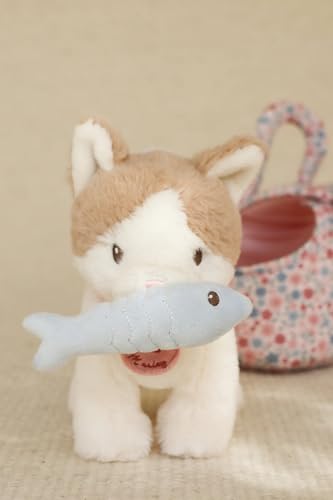 Gato de peluche Marley Little Dutch de 23 cm con accesorios para niños 2