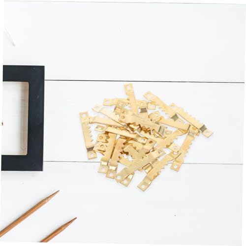 Image of DOITOOL 30set Heavy-Duty Picture Frame Hanging Hooks Screws Easy Installation for Photos Artwork and Mirrors Wall Mounting Hardware for Home Decor
