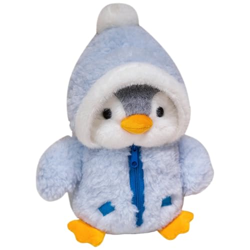 Muzrunq Penguin Pelo, Lindo Animal de Peluche de pingüino con Sombrero y Ropa 10 Animales pellintos de Color tierno Cuerpo Suave pingüino Animal Adorno de Invierno Azul Muzrunq Penguin Pelo, Lindo Animal de Peluche de pingüino con Sombrero y Ropa 10 Animales pellintos de Color tierno Cuerpo Suave pingüino Animal Adorno de Invierno Azul