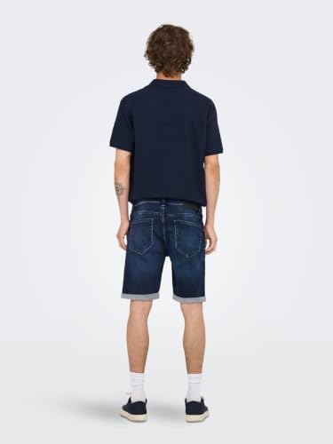 Only & Sons ONSPLY Jog DBD 0025 ANA DNM Shorts NOOS – Ansicht 2
