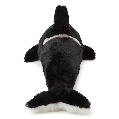 Zappi Co Orca Wal Plüschtier (45 cm) – Sanfter riesiger Meeresplüsch, umweltfreundlich, Favorit für ozeanliebende Kinder, 100% recycelt – Ansicht 4