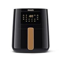 Philips Friggitrice ad aria Serie 5000 Connessa - Friggitrice ad Aria da 4.1L, Cucina Sana e...