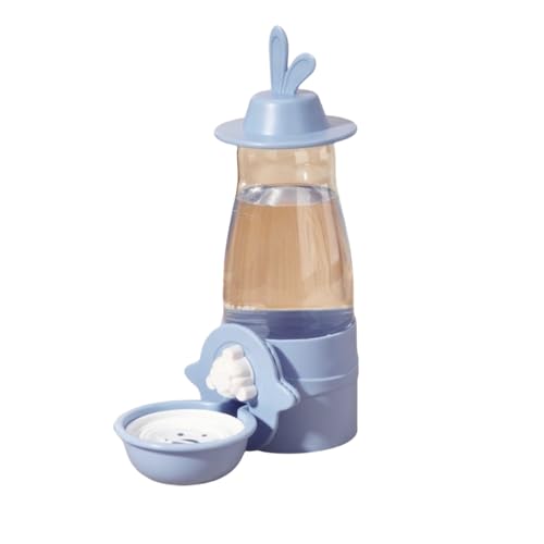 吊り下げ式 うさぎ 水飲み器 ケージ用 みずのみ器 大容量 600ml 水漏れ防止 兎 水飲み器 置き型 お留守番対応 濡れません ウサギ 給水器 ネジ固定 自動給水器 重力設計 自動補水 電気不要 吊り下げ式 みずのみ器 チンチラ モルモット ハムスター