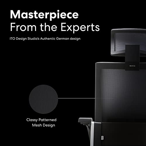 Sidiz T80 Premium Ergonomic Office Chair : Extreme Comfort Home Office Desk Chair, Adjustable Headrest, Lumbar Support, 3D Armrests, Forward Tilt, Seat Depth, Alternative Gaming Chair (Black) #TOP2