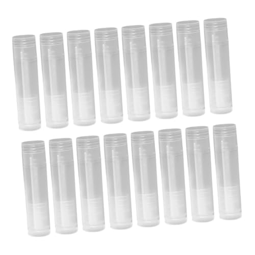 EXQUIMEUBLE 100Piezas Labial Vacíos Transparentes De Contenedores Para DIY Lápiz Labial