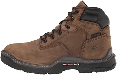Wolverine Men's Raider DuraShocks 6" Waterproof Construction Boot, Chocolate CHIP, 9.5 | Image 7