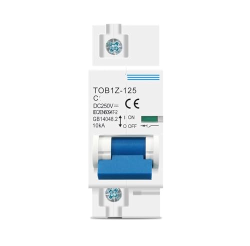 Disjoncteur DC 250V 80A courbe C pour éviter les surcharges de vos panneaux solaires