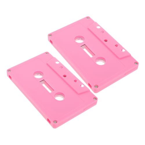Mikinona Retro Charm Pcs Cassette Tape Box Empty Cassettes Music Party Decorations