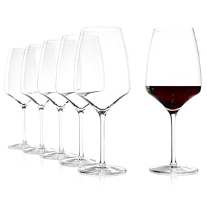 Stölzle Lausitz Bordeauxgläser Experience 6er-Set 645ml – Hochwertige Rotweingläser ideal für Bordeaux – Bordeauxkelch aus Kristallglas für maximale Aromaentfaltung – Spülmaschinen- & Stoßfest