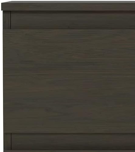 NOVENY 4-Drawer Dresser, Oak (Color : Espresso)