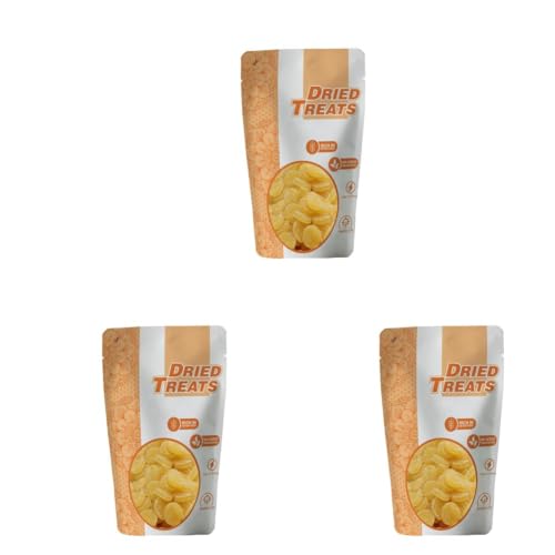 Image of Dried Treats Dried Pineapple Coin 250 Grams - Family-Friendly Tasty, Softy & Chewy Healthy Pineapple Flavor Candies Loved by Kids, Great for Trail Mixes |Candied Pineapple Coin Perfect For Hiking and Travel Enthusiasts | No Added Sugar, Vegan Friendly Sun-Dried Pineapple Candy
