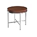 Galleria Round End Table Finish: Latte on Birch