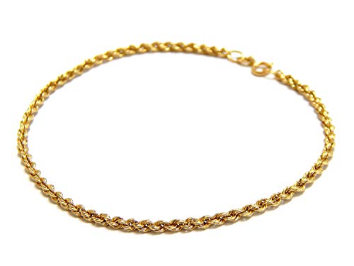 Pulseira Cordão Baiano Em Ouro 18k