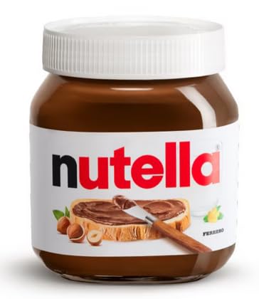 Nutella Hazelnut Spread with Cocoa (Labels may vary), 350g