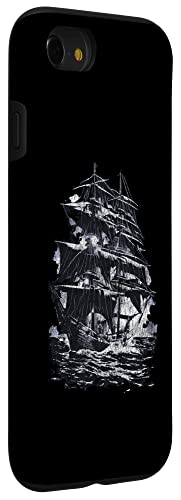 Iphone Se (2020) / 7 / 8 Pirate Ship Pirates Open Sea Carribean Caribbean Adventure Case #TOP2
