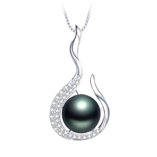 Collier perles d'eau douce naturelles : élégance fine et fermoir en argent véritable