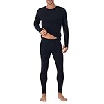 Cuddl Duds Thermal Underwear Shirt and Leggings Set for Men - Heavyweight Fleece Lined Long Johns - Winter Clothes Base Layer - Image 2