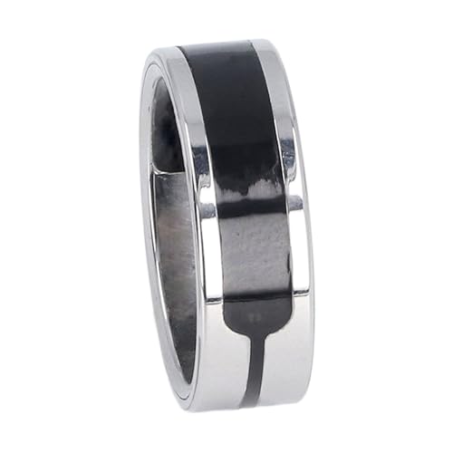 Cuifati Smart Ring, Health, Sleep Monitor with Touch Control, Body Temperature, Steps, SOS Alerts, Menstrual Cycles, Waterproof, Touch Control for Men Women (#12)