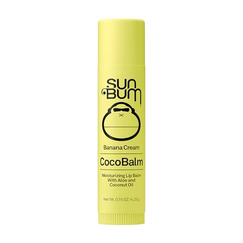 Image of Sun Bum Cocobalm Banana Cream Hydrating Lip Balm - 0.15 oz Stick