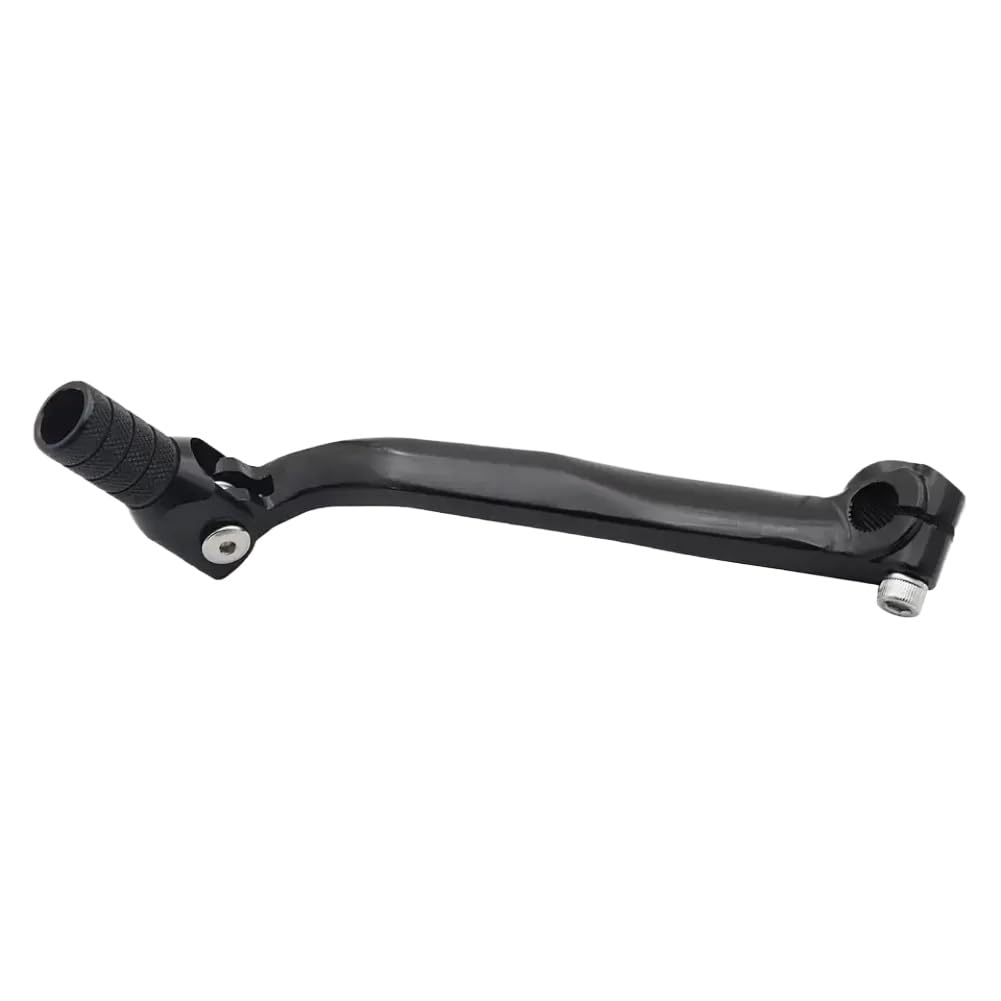 CQadsDyrx CNC Aluminum Foldable Motorcycle Gear Shift Lever Compatible with YZ125 YZ250 YZ125X YZ250X XX125 XX250 XE125(Yamaha 7206 Black)