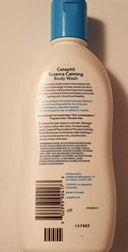 Cetaphil Restoraderm Skin Restoring Body Wash, Ezcema Formulation 10 Oz. #TOP1